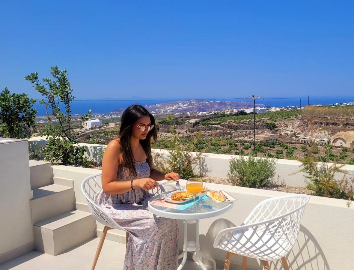Vista Al Mar Santorini Villa Pyrgos Kallistis Ngoại thất bức ảnh